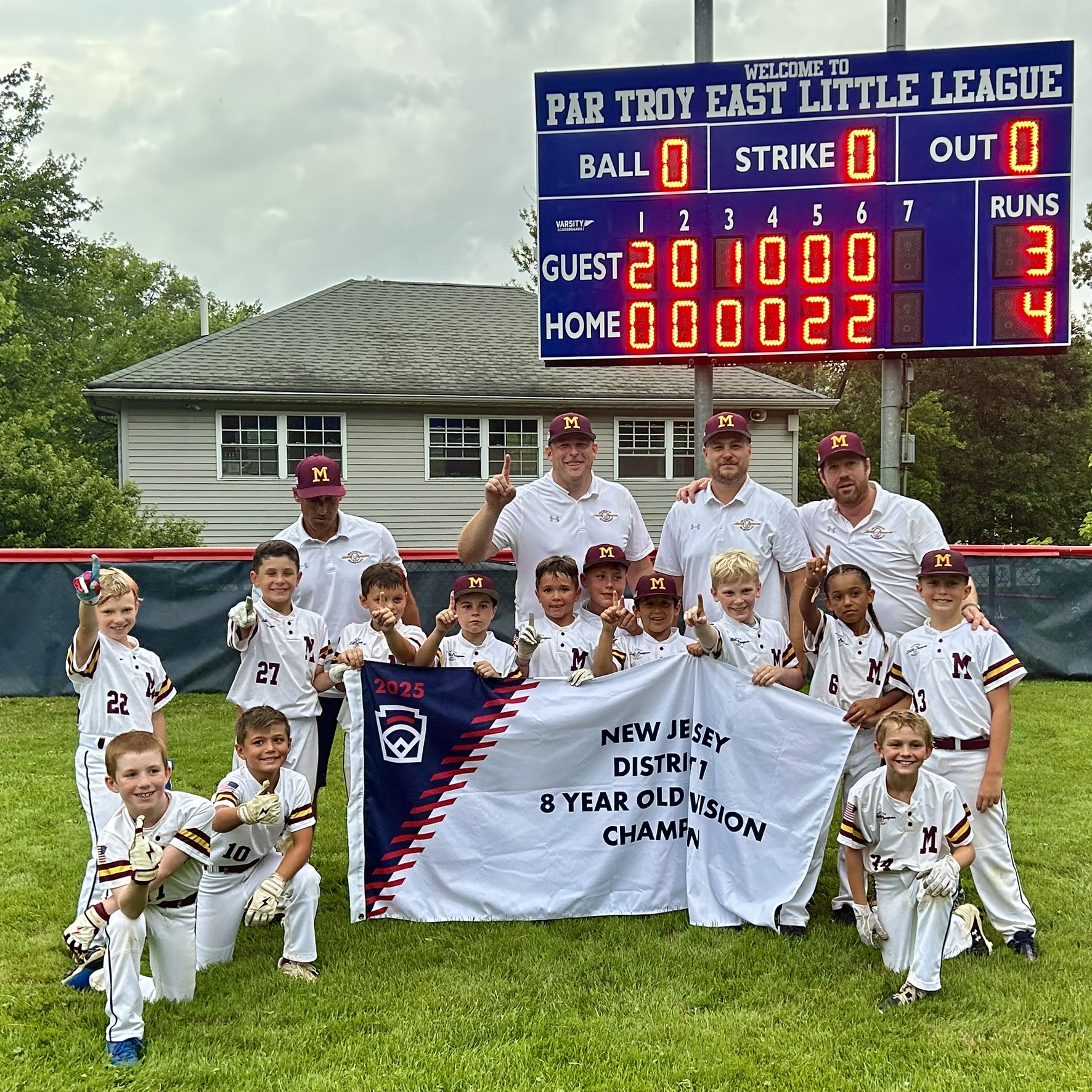 2025 8u District Champs 2025 8u District Champions